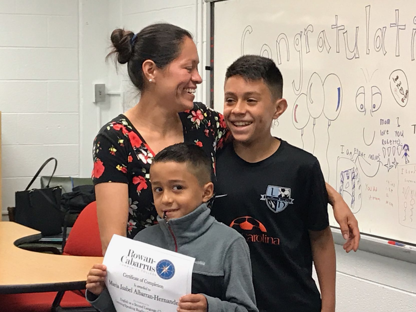 Fred L. Wilson parent graduation